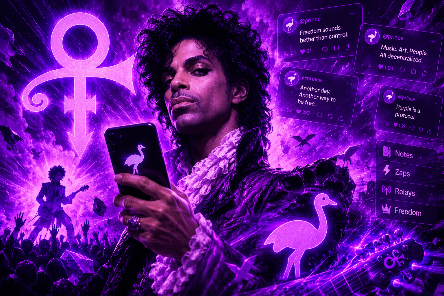 Cover image for Prince Was a Nostrich